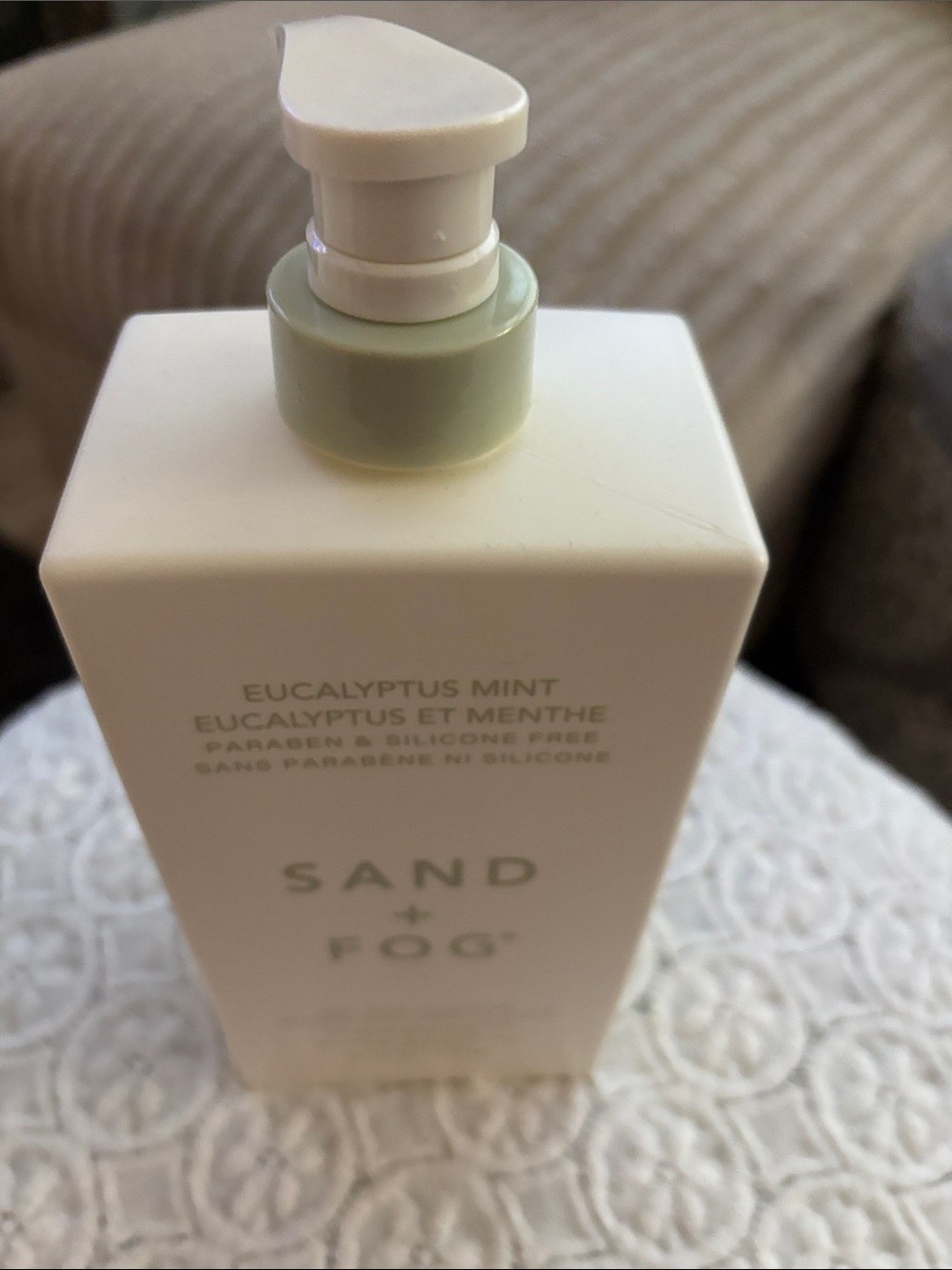 Sand + Fog Eucalyptus Mint Body Wash - Sage/White